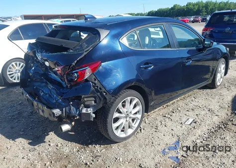 2015 Mazda Mazda3 S Grand Touring from USA, damaged, VIN JM1BM1M36F1254418